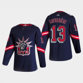 New York Rangers Alexis Lafreniere 13 2020-2021 Reverse Retro Trikot Authentic - Herren